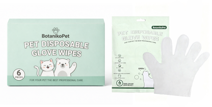 🐾BotanikoPet|Pet No-Rinse Full Body Cleaning Wipe Gloves