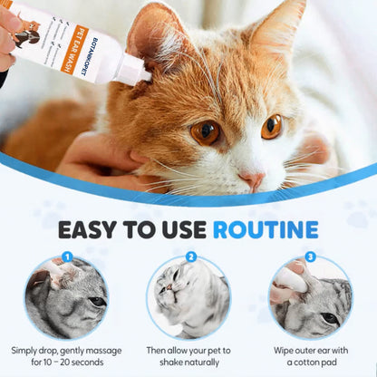 🐾BotanikoPet|Ear Cleaner for Dogs & Cats