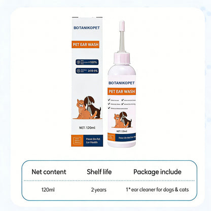 🐾BotanikoPet|Ear Cleaner for Dogs & Cats