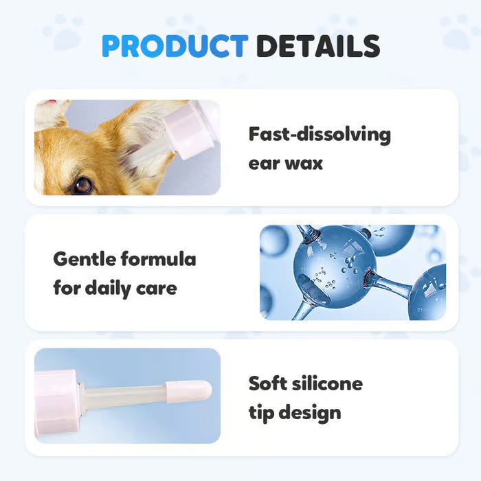 🐾BotanikoPet|Ear Cleaner for Dogs & Cats
