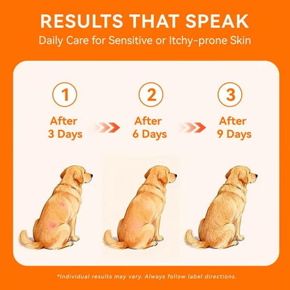 🐾BotanikoPet|Pet Hot Spot & Itch Relief Spray – Antibacterial & Skin Soothing Spray